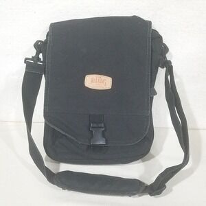 Black Messenger Bag Crossbody multipocket The Walking Co Certified Walking Gear